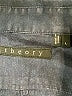 Theory 100% Cotton Solid Blue Long Sleeve Button-Down Shirt Size L - photo 7