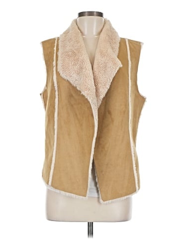 Tribal Jeans Faux Fur Vest (view 1)