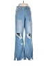 Jeans Hearts Blue Jeans Size S - photo 1