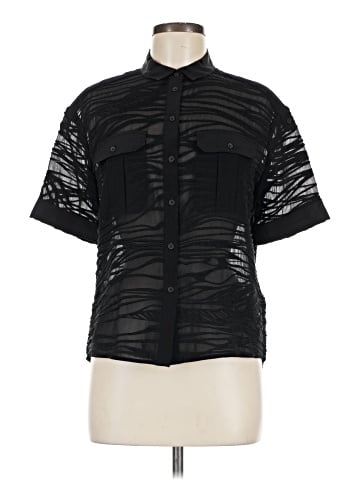 ALLSAINTS Short Sleeve Blouse (view 1)