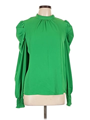 Angashion Long Sleeve Blouse (view 1)