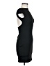 Unbranded Solid Black Cocktail Dress Size M - photo 4