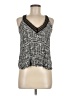Ambiance Black Sleeveless Blouse Size M - photo 1