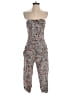 Unbranded Animal Print Brown Jumpsuit Size S (estimated) - photo 1