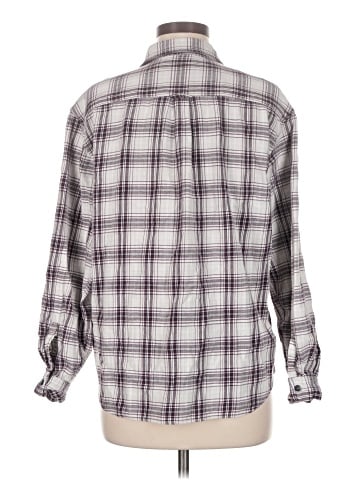 Classic Elements Long Sleeve Button-Down Shirt (view 2)