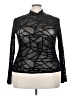 Kate Kasin Black Long Sleeve Turtleneck Size 3X - photo 1