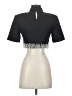 Jonathan Simkhai Black Short Sleeve Turtleneck Size 0 - photo 2