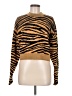 Proenza Schouler Animal Print Gold Pullover Sweater Size M - photo 1