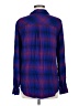 Rails 100% Rayon Plaid Purple Long Sleeve Button-Down Shirt Size M - photo 2