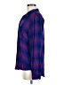 Rails 100% Rayon Plaid Purple Long Sleeve Button-Down Shirt Size M - photo 5