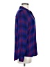 Rails 100% Rayon Plaid Purple Long Sleeve Button-Down Shirt Size M - photo 4