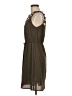 Studio Y 100% Polyester Solid Brown Casual Dress Size M - photo 5