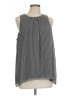 Vince Camuto 100% Polyester Gray Sleeveless Blouse Size L - photo 1