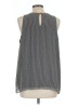 Vince Camuto 100% Polyester Gray Sleeveless Blouse Size L - photo 2