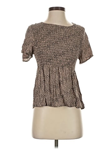 Urban Romantics Short Sleeve Blouse (view 1)
