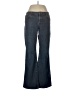 MICHAEL Michael Kors Chevron-herringbone Blue Jeans Size 10 - photo 1