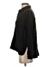 Everlane Black 3/4 Sleeve Button-Down Shirt Size S - photo 5