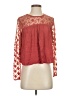 Forever 21 Red Long Sleeve Blouse Size S - photo 1