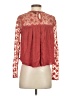 Forever 21 Red Long Sleeve Blouse Size S - photo 2