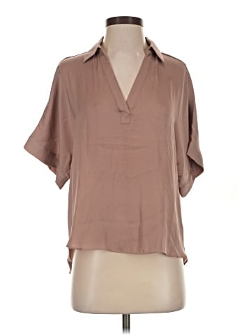 Impressions Short Sleeve Blouse (view 1)