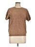 Alfred Dunner Brown Short Sleeve Top Size L - photo 1