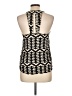 Ella Moss 100% Rayon Print Black Sleeveless Blouse Size L - photo 2