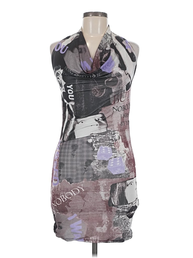 Pre-owned Forever 21 Casual Dress In Gray