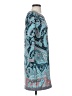 BCBGMAXAZRIA Paisley Teal Cocktail Dress Size S - photo 4