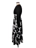Unbranded 100% Polyester Graphic Black Casual Dress Size M - photo 5