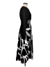 Unbranded 100% Polyester Graphic Black Casual Dress Size M - photo 4