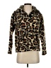 J.Crew 100% Polyester Animal Print Brown Pullover Sweater Size XXS - photo 1