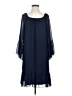 MSK 100% Polyester Blue Cocktail Dress Size S - photo 1