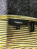 Theory 100% Modal Yellow Short Sleeve Top Size M - photo 7