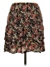 Aqua Paisley Black Brown Casual Skirt Size S - photo 2