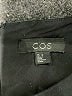 Cos Solid Black Casual Dress Size 10 - photo 7