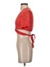 Zara Red Short Sleeve Top Size S - photo 5