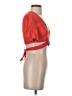 Zara Red Short Sleeve Top Size S - photo 4