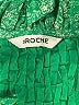 St. Roche 100% Cotton Green 3/4 Sleeve Blouse Size XS - photo 7