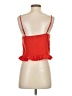 Lulus 100% Polyester Orange Sleeveless Blouse Size S - photo 2