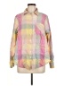 Torrid Color Block Pink Long Sleeve Button-Down Shirt Size Med Plus (00) - photo 1