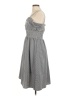 Unbranded Checkered-gingham Gray Cocktail Dress Size M - photo 5