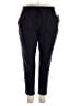 LIVI Solid Black Track Pants Size 20L - photo 1