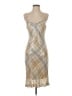 W by Worth Argyle Tan Cocktail Dress Size 2 - photo 1