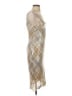 W by Worth Argyle Tan Cocktail Dress Size 2 - photo 4