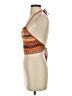 Shein 100% Polyester Orange Tank Top Size 2 - photo 5