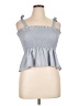 Paper Crane Gray Sleeveless Top Size XL - photo 1