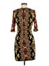 Alice + Olivia Print Black Cocktail Dress Size 6 - photo 2