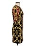 Alice + Olivia Print Black Cocktail Dress Size 6 - photo 4