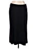 Harve Benard Solid Black Formal Skirt Size 10 - photo 1