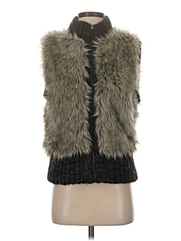 Ann Taylor LOFT Faux Fur Vest (view 1)